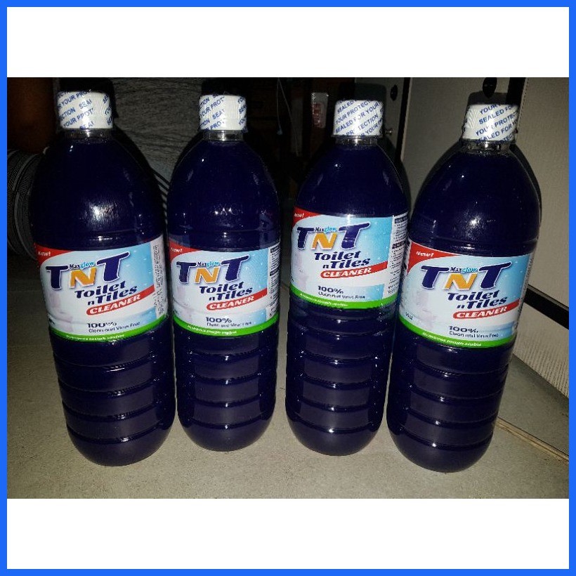 1LITER MAXGLOW TOILET BOWL AND TILE CLEANER (TNT) | Shopee Philippines