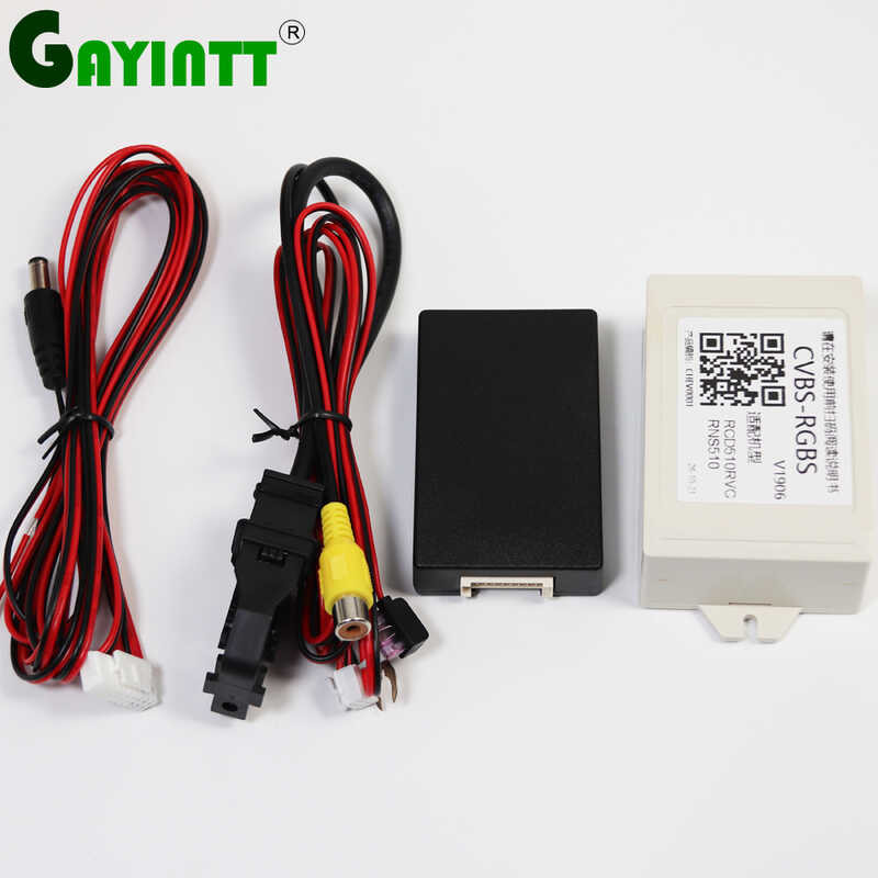 RGBS 々 GAYINTT Box Aftermarket Rear View Camera CVBS / AV Upang RGB ...