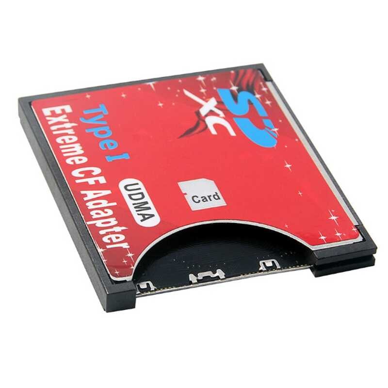 New SD To CF Card Sleeve Ports Wireless WIFI SD Card Type I Adapter SLR ...