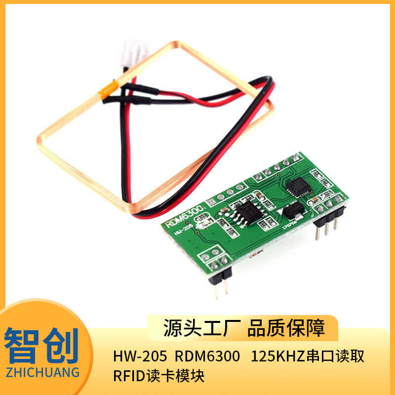 HW-205 RDM6300 125KHZ Serial Port RFID Reading Module | Shopee Philippines