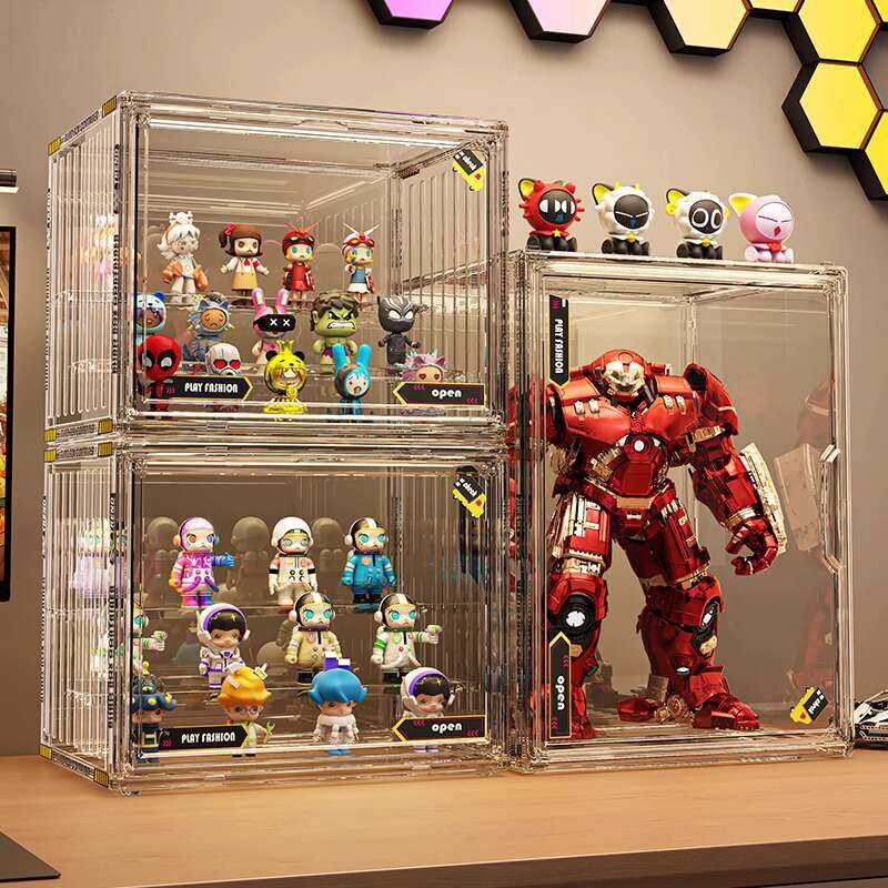 Blind Box Storage Display Stand Large Capacity Tiered Acrylic Display ...