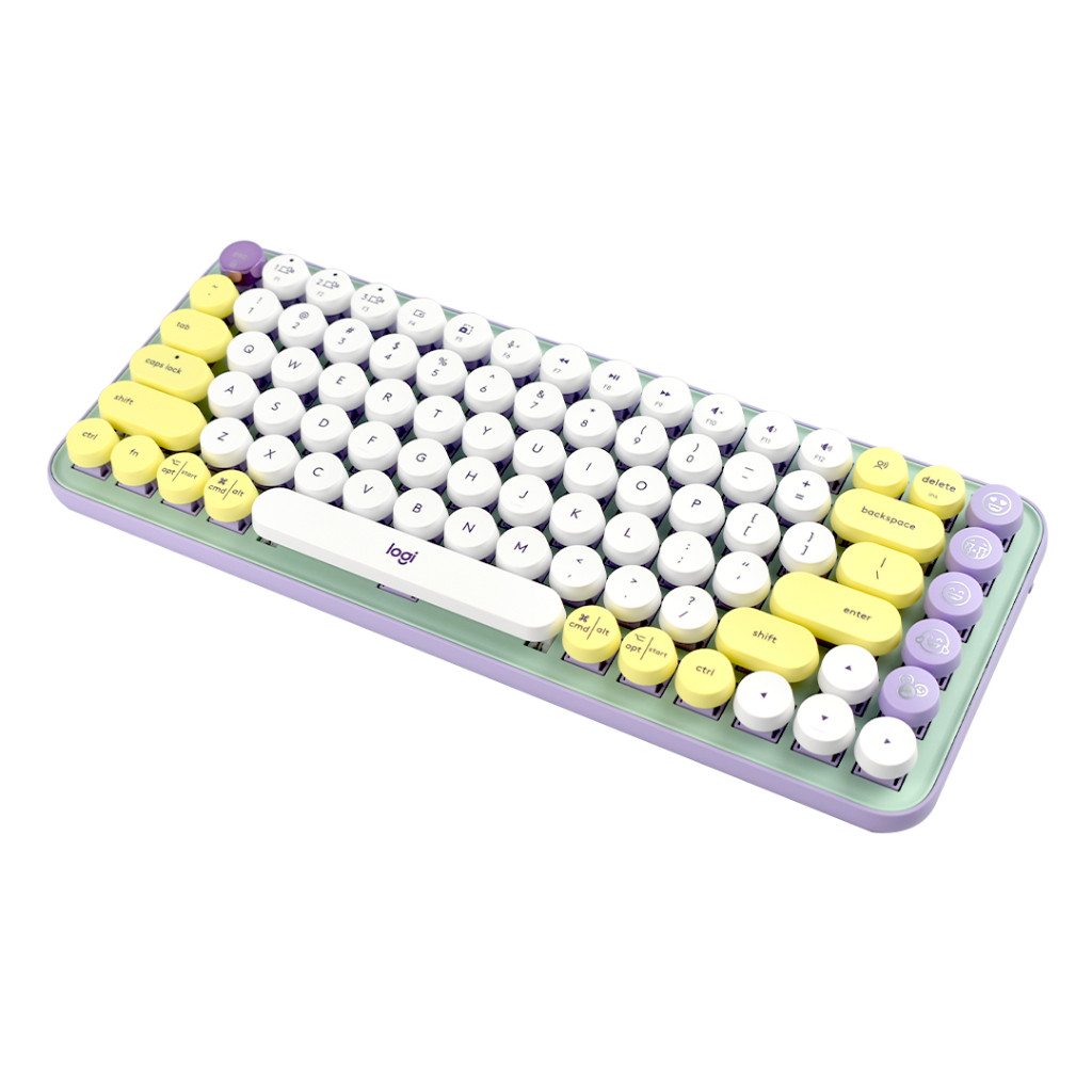 Logitech POP Keys / POP ICON Keys Wireless Mechanical Emoji Keyboard ...