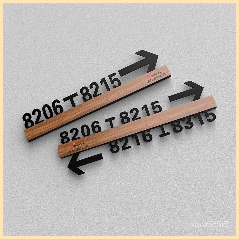 CustomizeHotel floor room number sign corridor index sign unit building ...