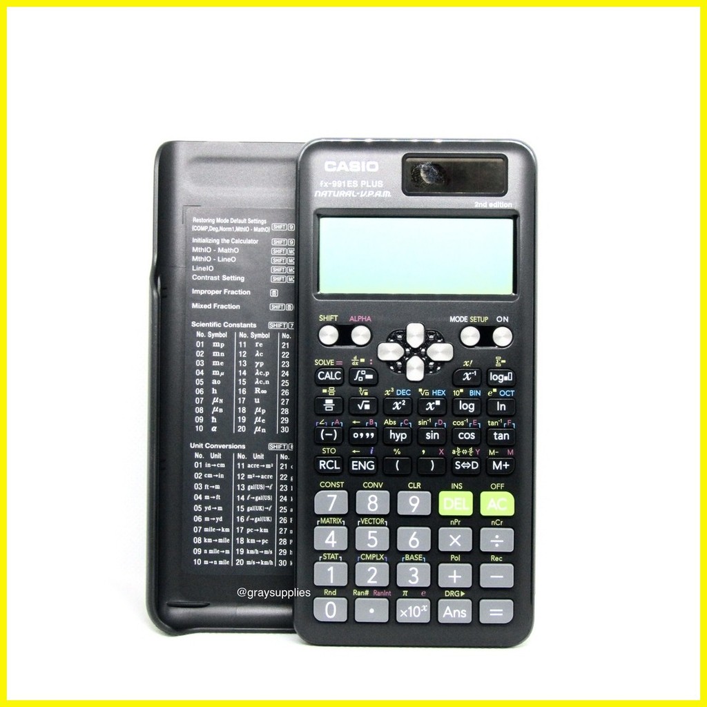 CASIO Calculator FX-991ES PLUS 2ND EDITION (Original) | Shopee Philippines