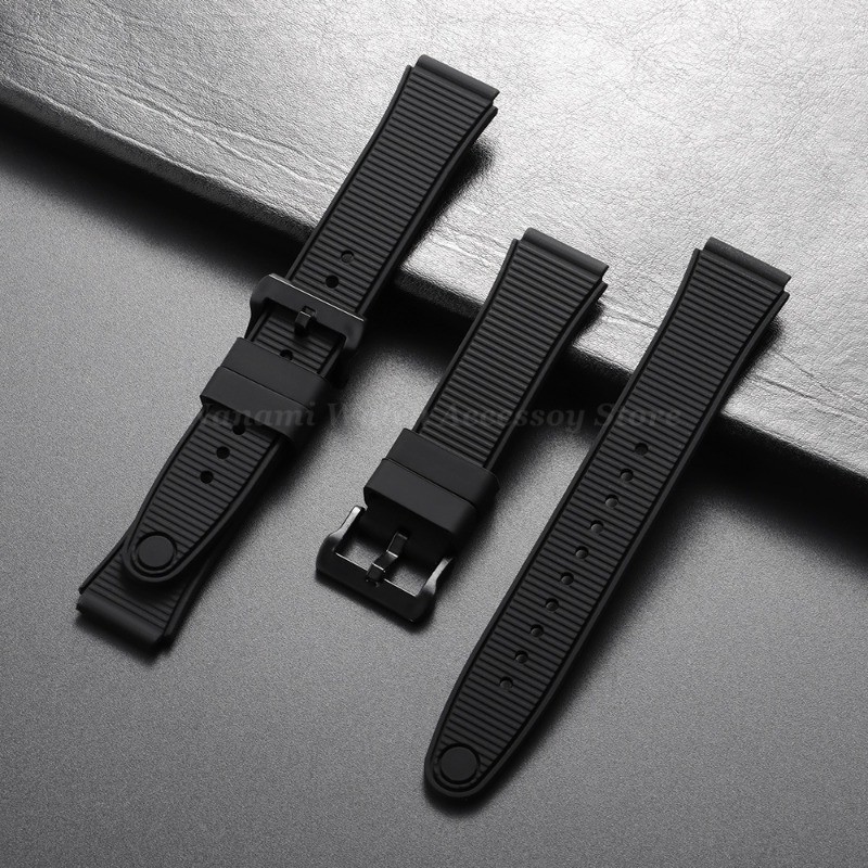Wholesale Buy Rubber Watch Band AB011012/F546-DPT_K0009192