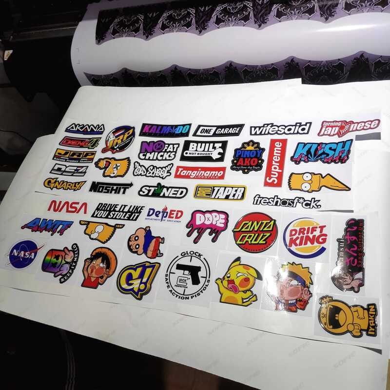 Assorted Printed Stickers | Shopee Philippines