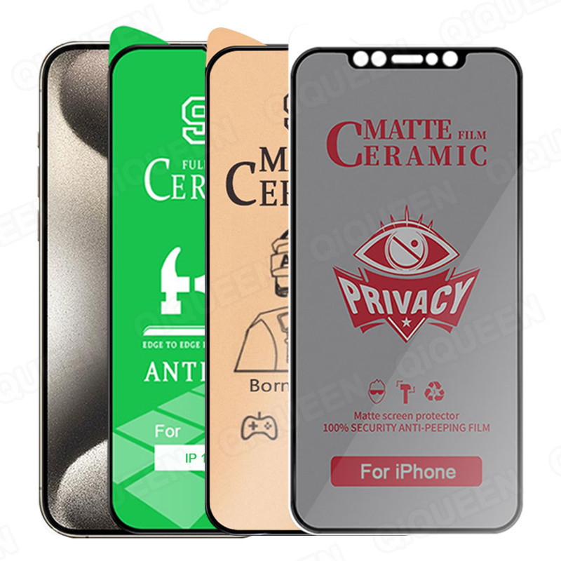 Matte Tempered Ceramic Glass Screen Protector Ceramic Matte