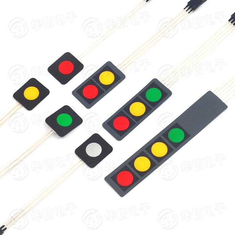 Membrane switch 1/2/3/4 key microcontroller expansion keyboard with ...