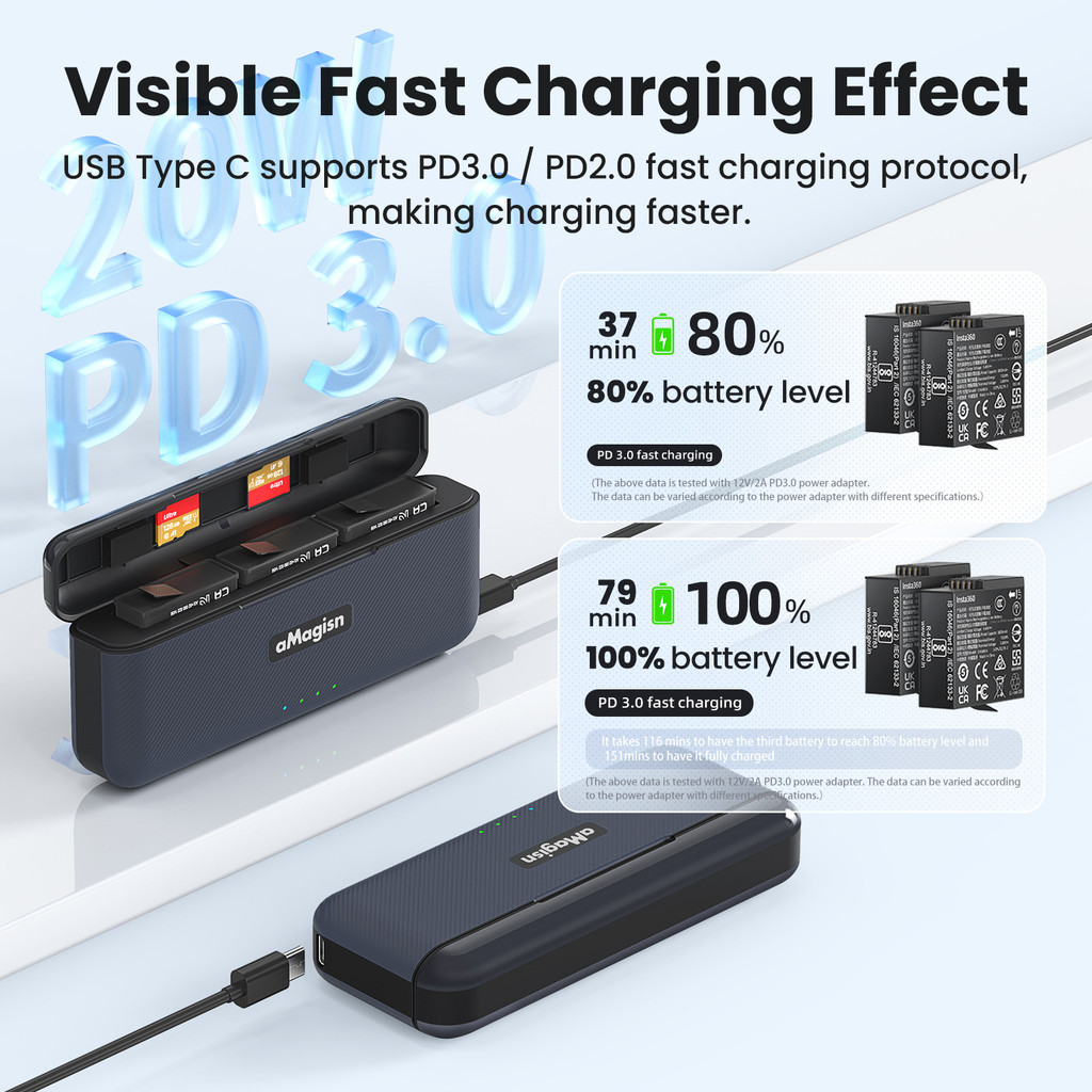 Insta360 Ace/Ace Pro Station De Charge Rapide - 8