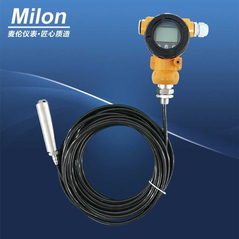 LCD digital input level gauge, static pressure level gauge, water and ...