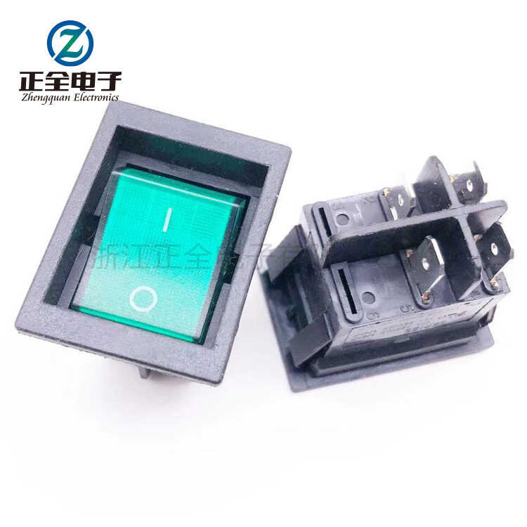 KCD4 ship type switch with concave convex copper feet and silver dots