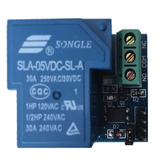 30A relay module 5V A-type (normally open) optocoupler isolated relay ...