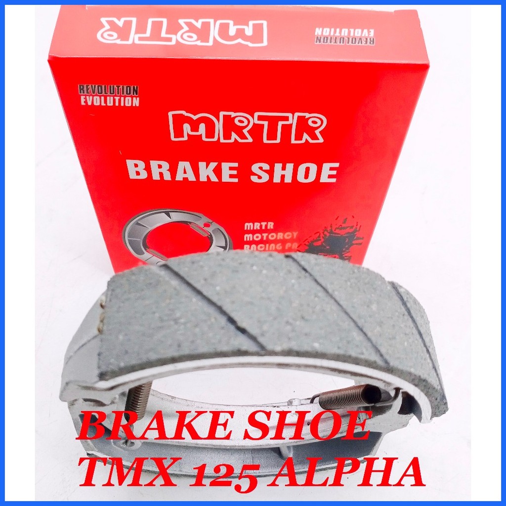 MOTORCYCLE BRAKE SHOE - TMX 125 ALPHA REAR | Shopee Philippines