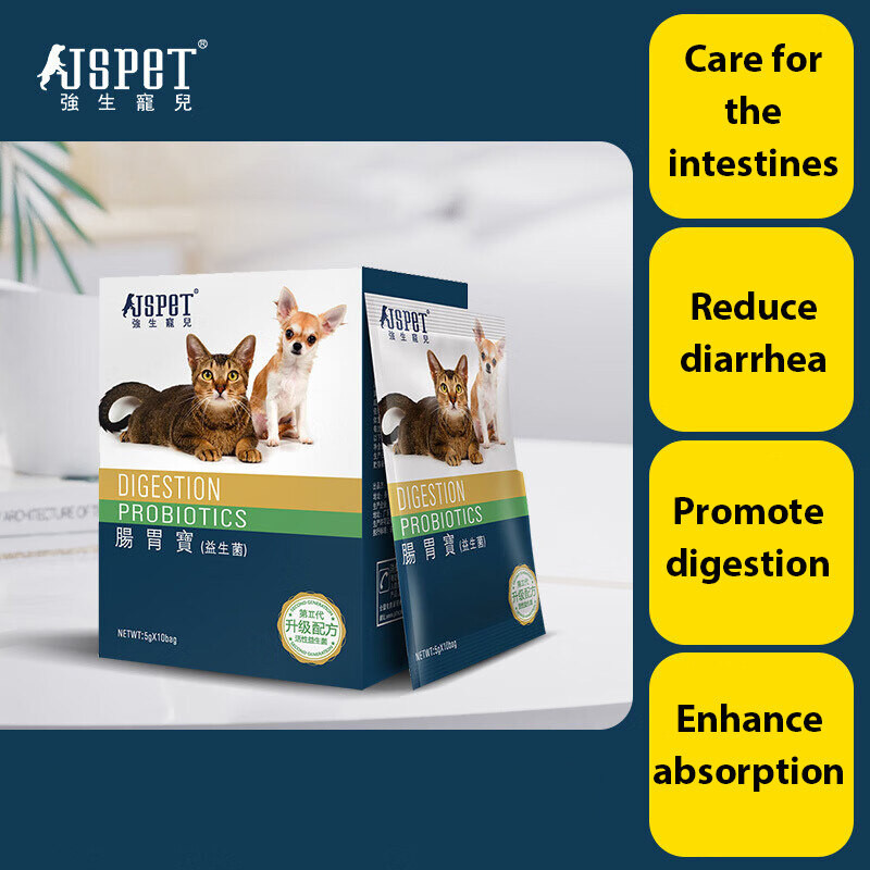 JSPET Pet Probiotics for Gastrointestinal Protection Cat Conditioning ...