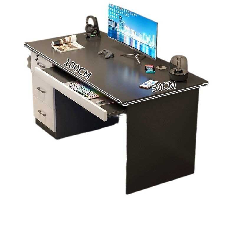 Computer Desk, Desktop With Drawers, Desk For Home Use, Student Writing ...