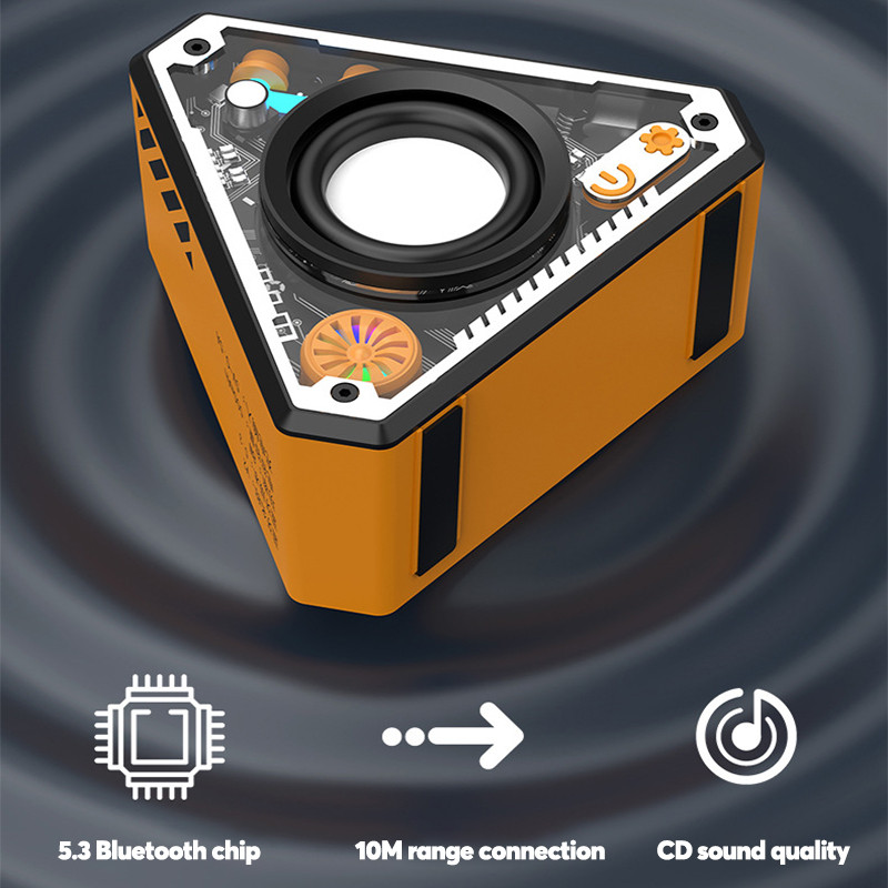 V2 Mini Wireless Bluetooth Speaker 360°Stereo Sound Bass Charge ...