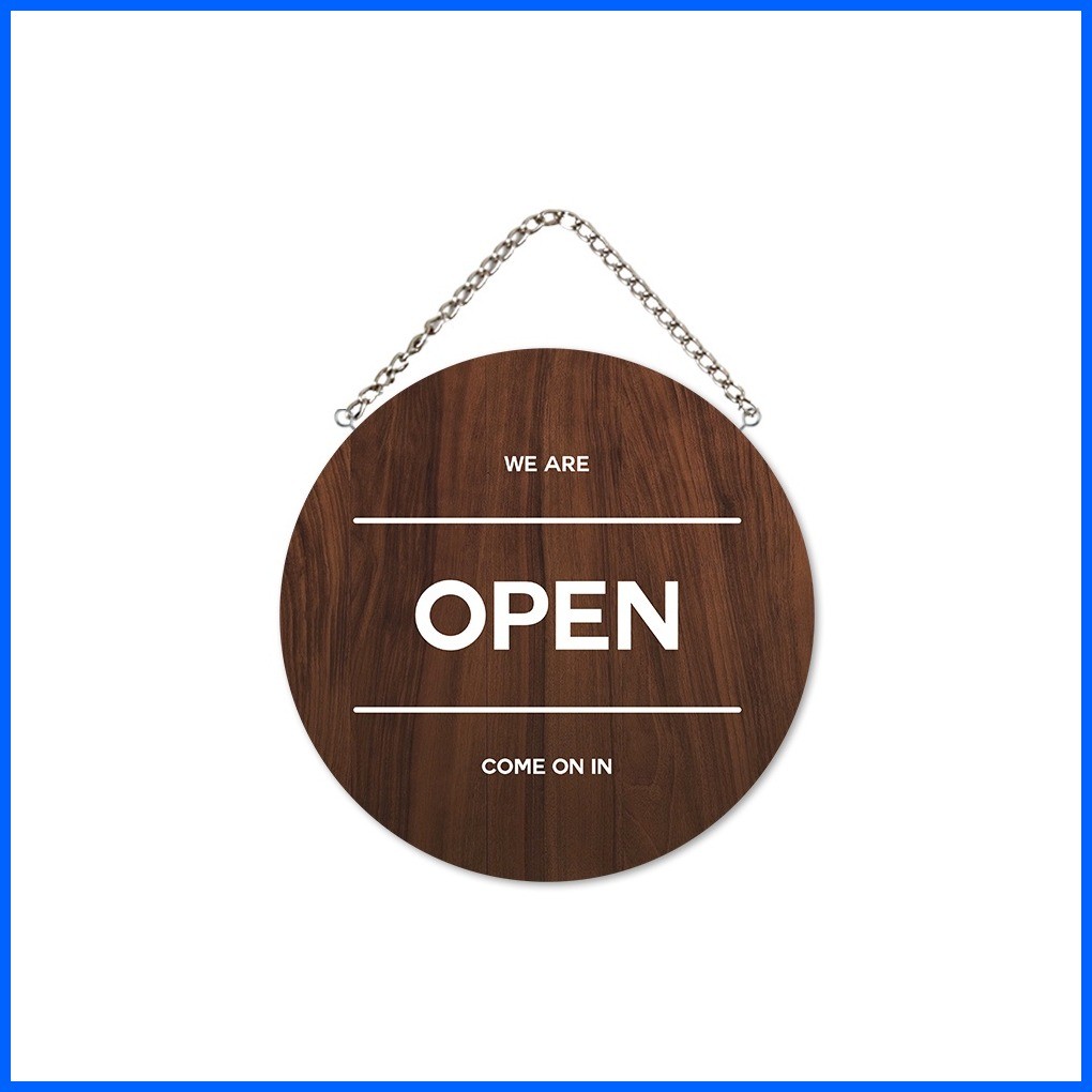 [COD] Open Close Signage / Come in we're open / signages | Shopee ...