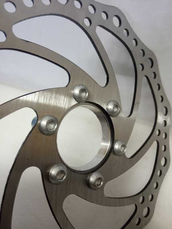 Bike BH Disc Brake Rotor With 6 Bolt Flange Adapter Thread Type (For ...