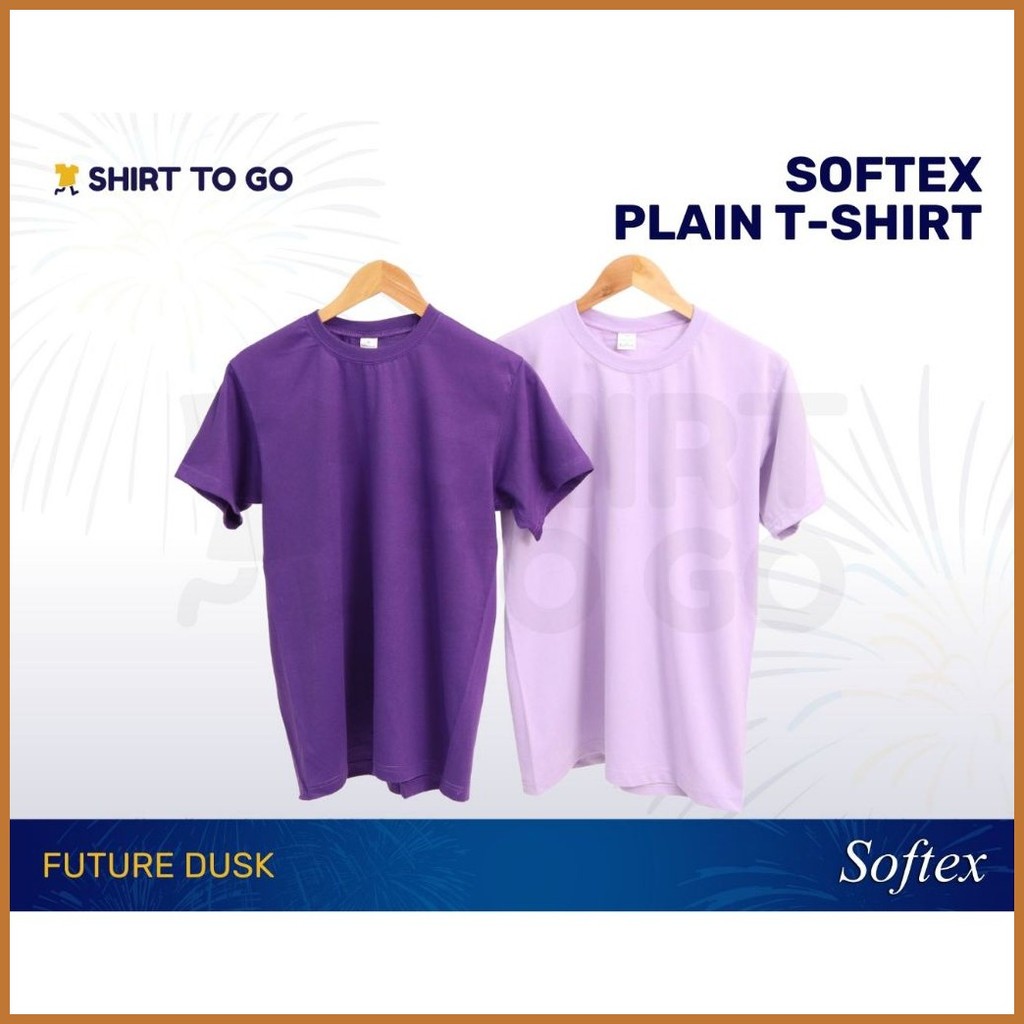 ® ♟ SOFTEX ROUNDNECK PLAIN SHIRT FOR MEN & WOMEN | FUTURE DUSK (COLOR ...