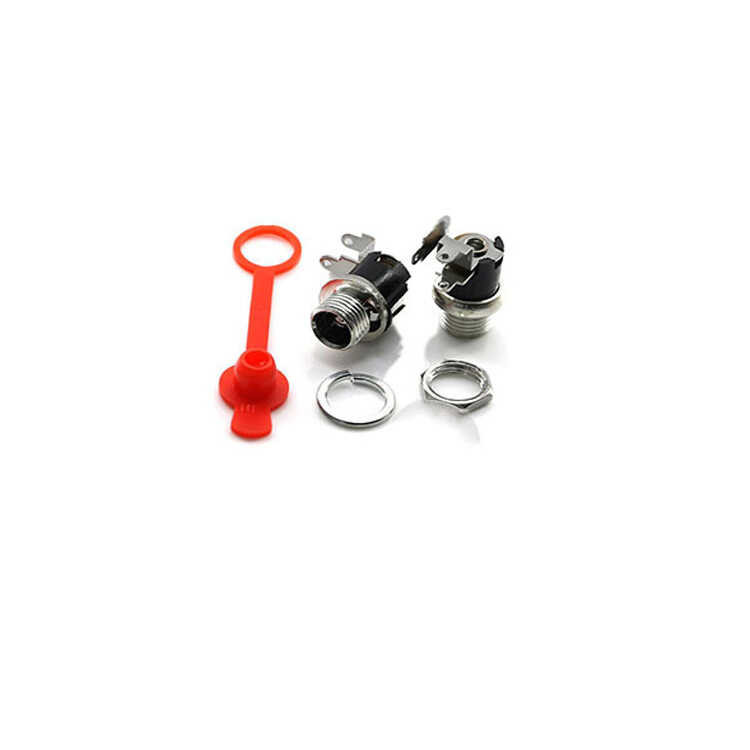 DC power socket, DC socket, DC female socket, DC-025 bent leg extension ...