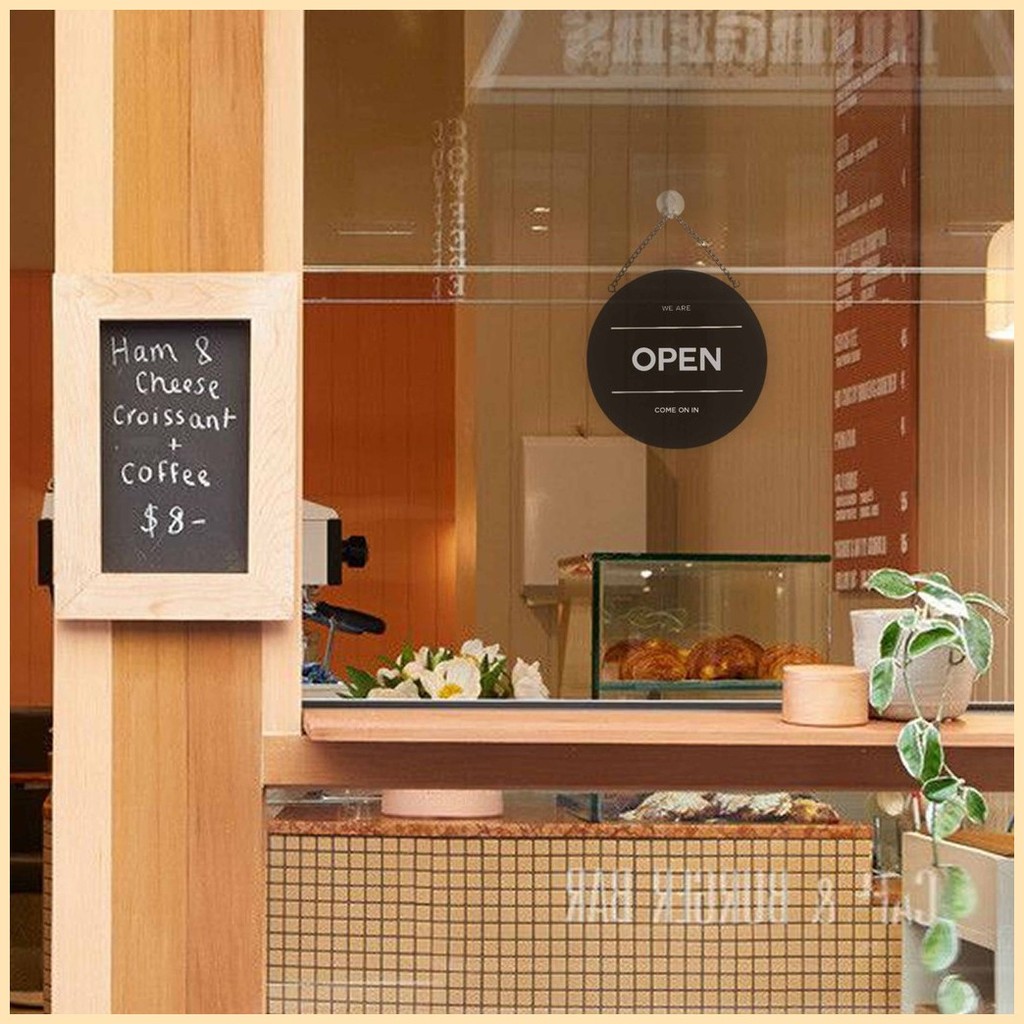 Open closed sign - open close sign - wall signage open closed ...