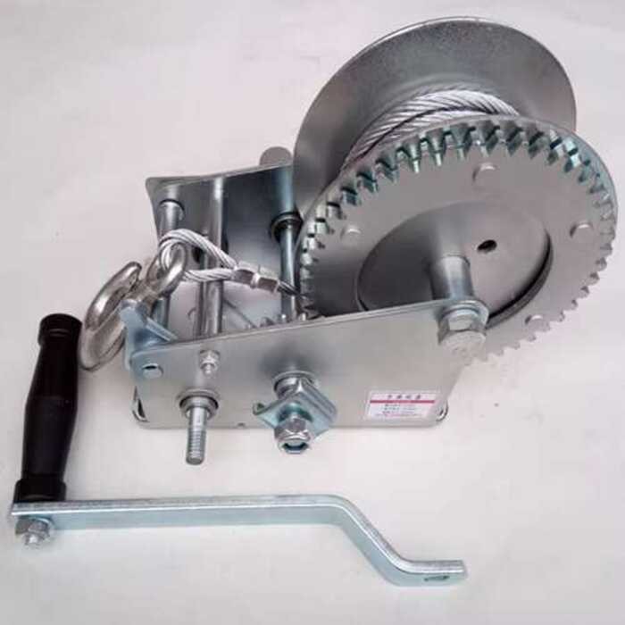 Steel Wire Rope Self-locking Household Winch Hand Crank Small Lifting ...