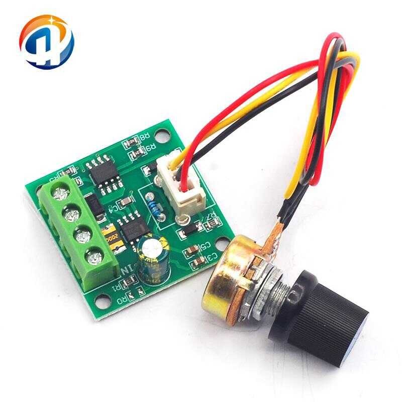 Produktbild von ANGEEK 2A PWM Drehzahlregler 1,8–15 V – Einstellbar 0–100 %, Mit Überstromschutz – Für DC-Motoren & DIY