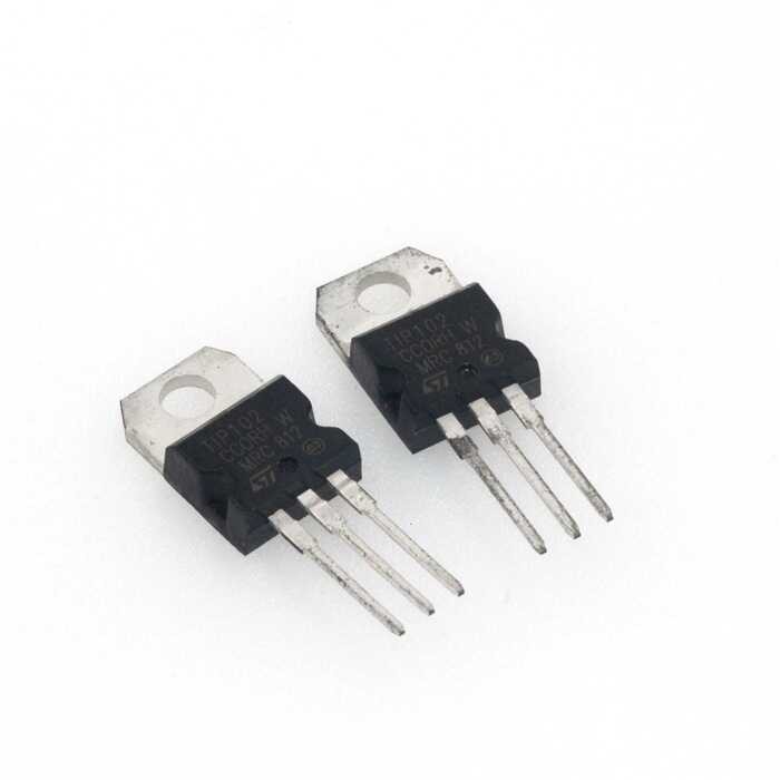 Darlington transistor TIP102 TO-220 NPN silicon transistor 8A 100V ...