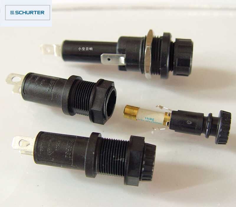 Swiss Original Schurter Silver Alloy Fuse Holder 20mm 32mm | Shopee ...