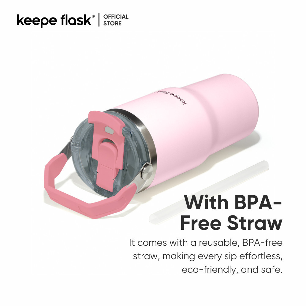 Keepe Flask Premium Ceramic Liner Tumbler Vacuum Insulated Hot and Cold ...