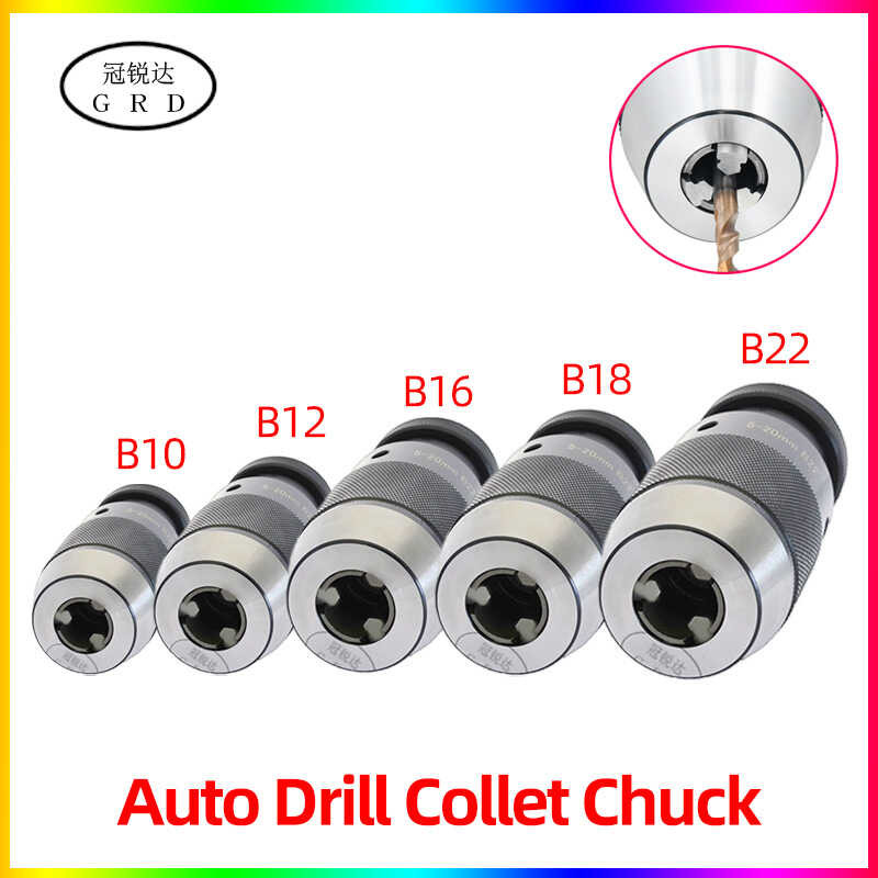 B12 B10 B16 B18 B22 Drill Chuck drilg hine Taper Drill Chuck Power JT6 ...