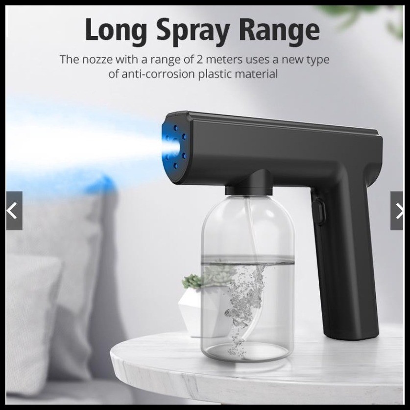 Wireless Blu-ray Nano Sprayer Disinfection Gun 800ML disinfect ...