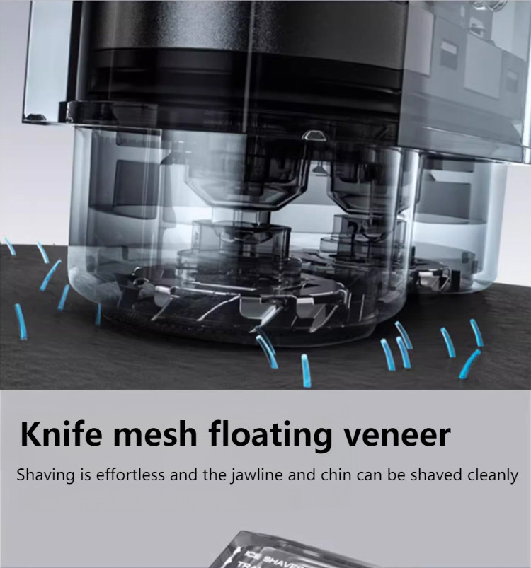 【German Quality/Clean Shaving】Twin Engine Trend Mecha Razor/Men's ...