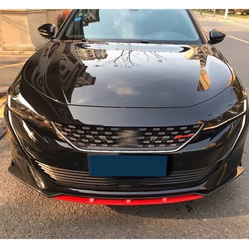 995 Bagong Front Bumper Spoiler Protector Plate Lip Para Sa Peugeot 508 ...