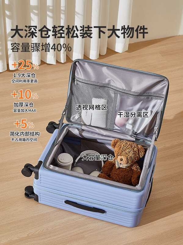 Open Side Lid Luggage Compartment With Large Capacity, Female 24 Inch ...