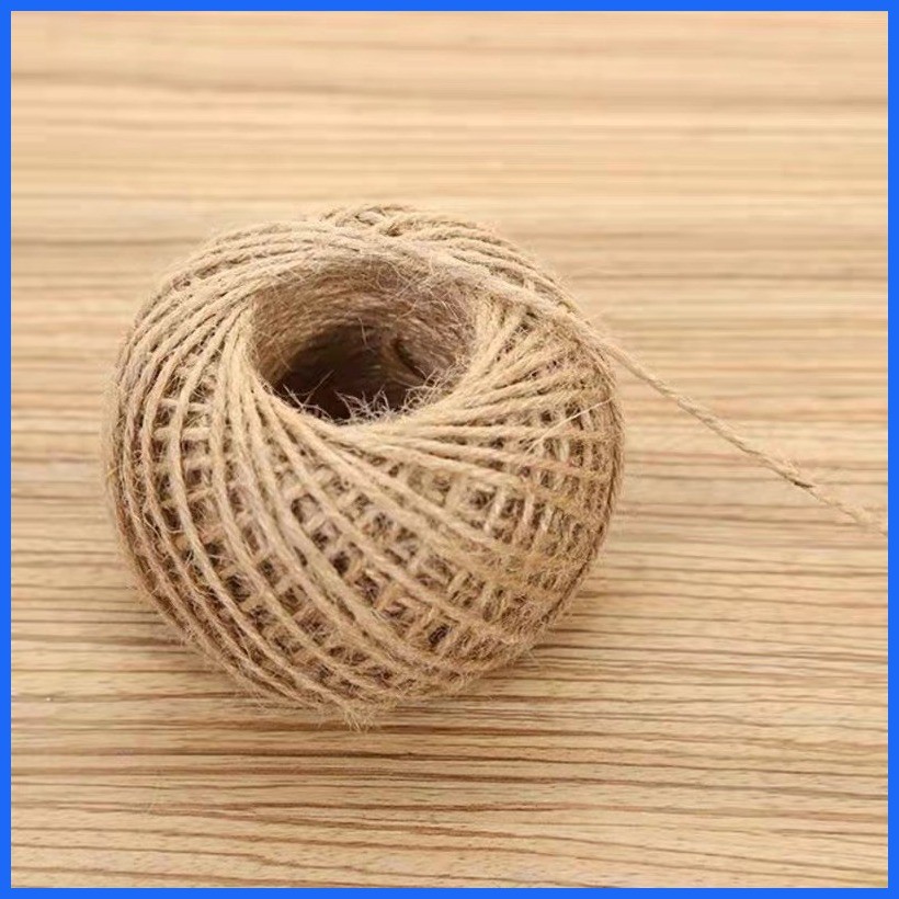 ∝ Multi Uses High Quality Jute Rope Or Brown Abacca Tie Rope, Burlap ...