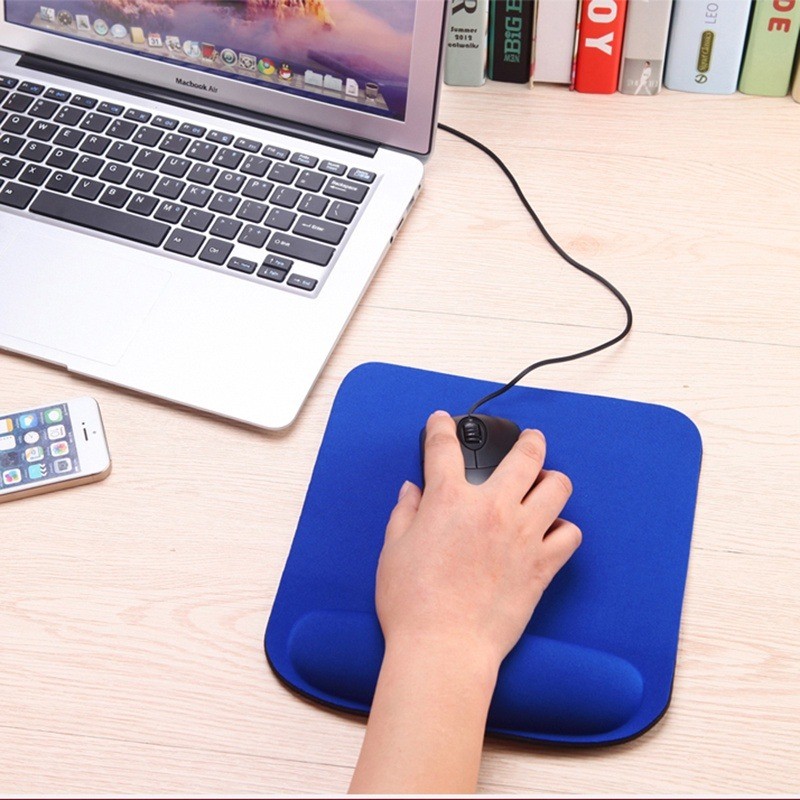 Professional Thicken Square Comfy Wrist Mouse Pad For Optical/Trackball ...