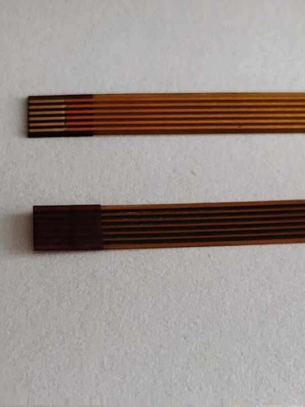 Insert a and soldiers the other end FPC cable with the spacing of the 4 ...