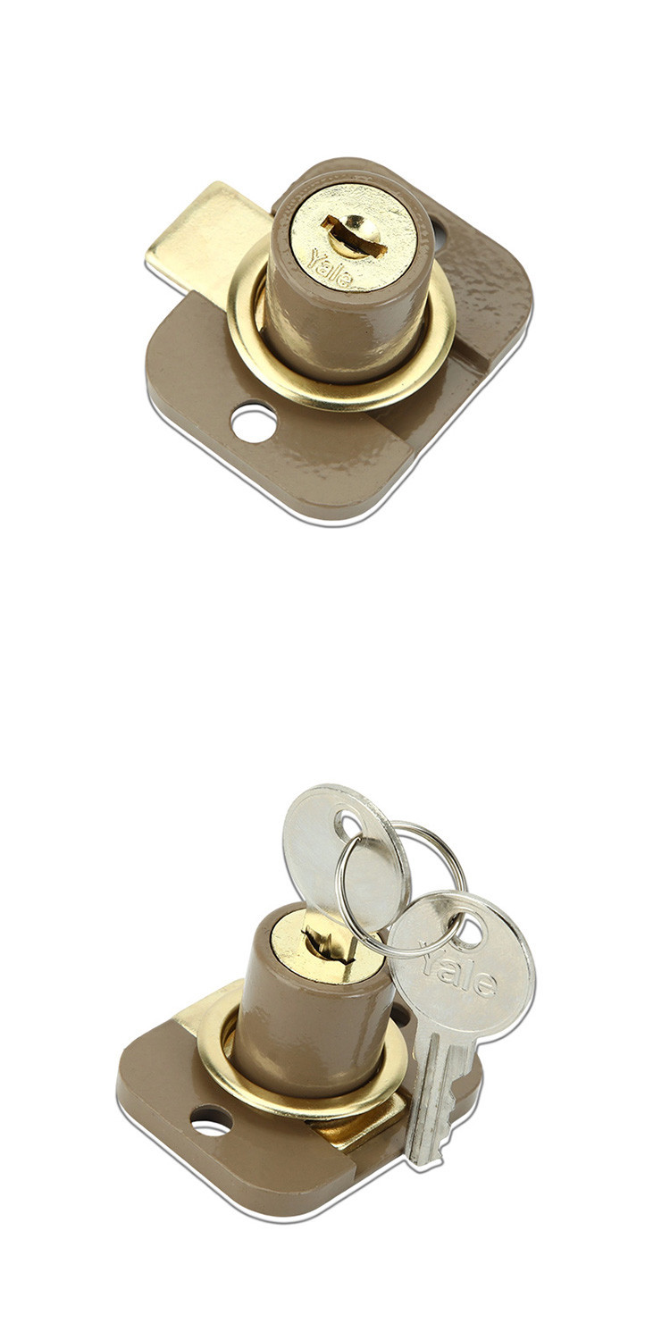 （Fast&COD）V9660HE Yale Drawer Lock Safety Heavy Duty Cam Lock For ...