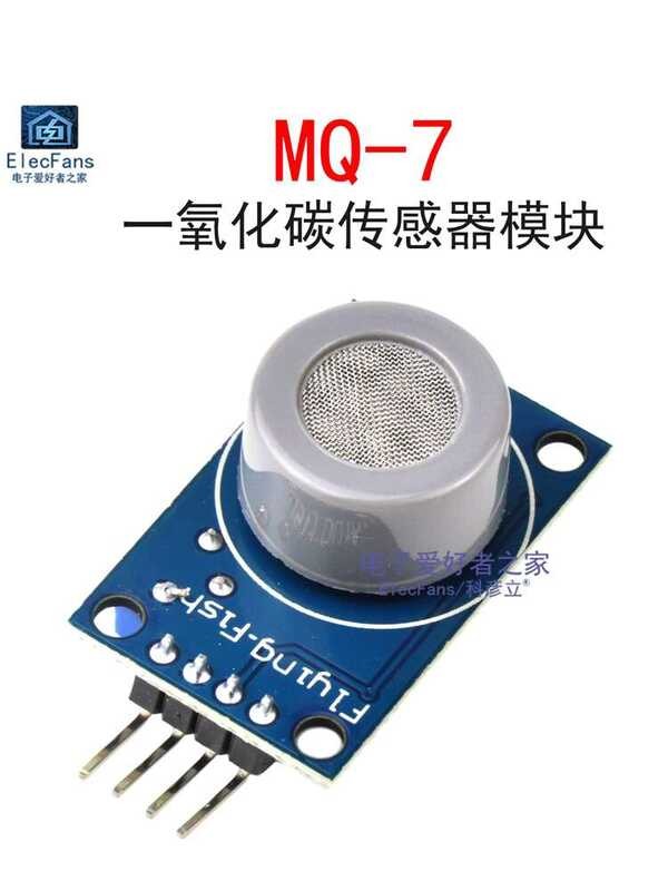 MQ-7 Carbon Monoxide Sensor Module CO Combustible Gas Detector Leak ...