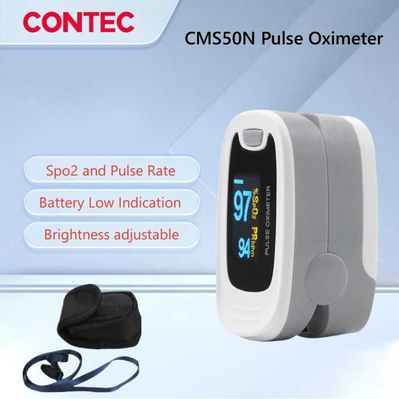 LY (Mabilis Na Pagpapadala) CONTEC Cms50n Fingertip Oximeter OLED Pulse ...