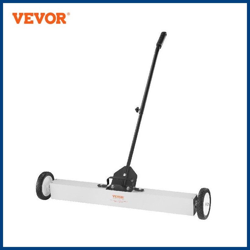 VEVOR Rolling Magnetic Sweeper with Wheels Push-Type Magnetic Pick Up ...