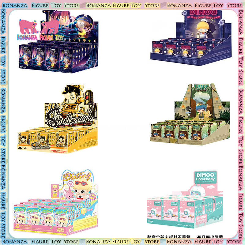 Whole Set Bd Boxes Original Hot Mysterious Boxes Skullpanda Dimoo ...
