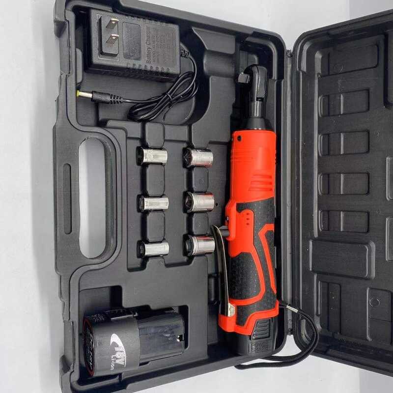 90 Degree Angled Electric Charging Ratchet Wrench 16V Charging Wrench ...