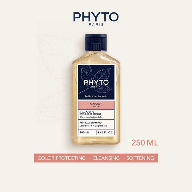Color Anti-Fade Phyto Shampoo 250Ml For Color-Treated, Highlighted Hair ...