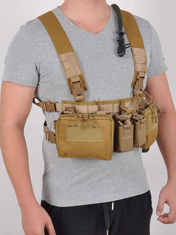D3 Chest Rig Multifunctional Lightweight Chest Rig Breathable Tactical ...