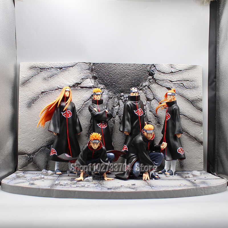 Naruto Anime Shippuden Fig GK Pain Tendo Action Figures Sy Rokudo ...