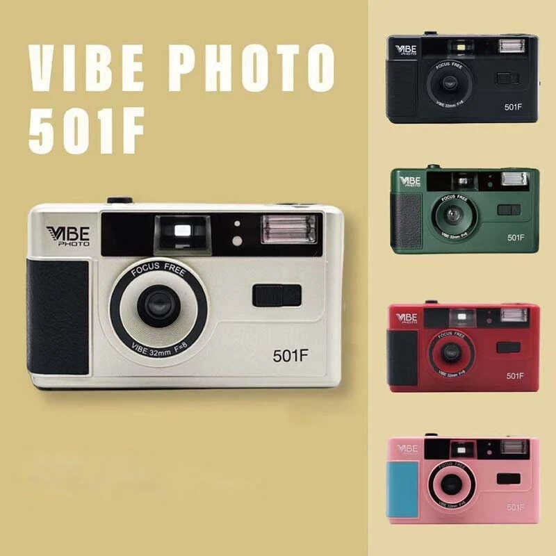 Original VIBE Photo 501F Camera Non Disposable 135 35Mm Reusable Film ...