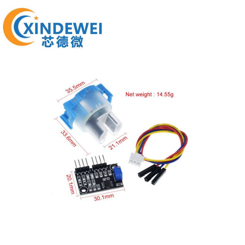 Turbidity detection sensor, liquid suspended particle turbidity value ...