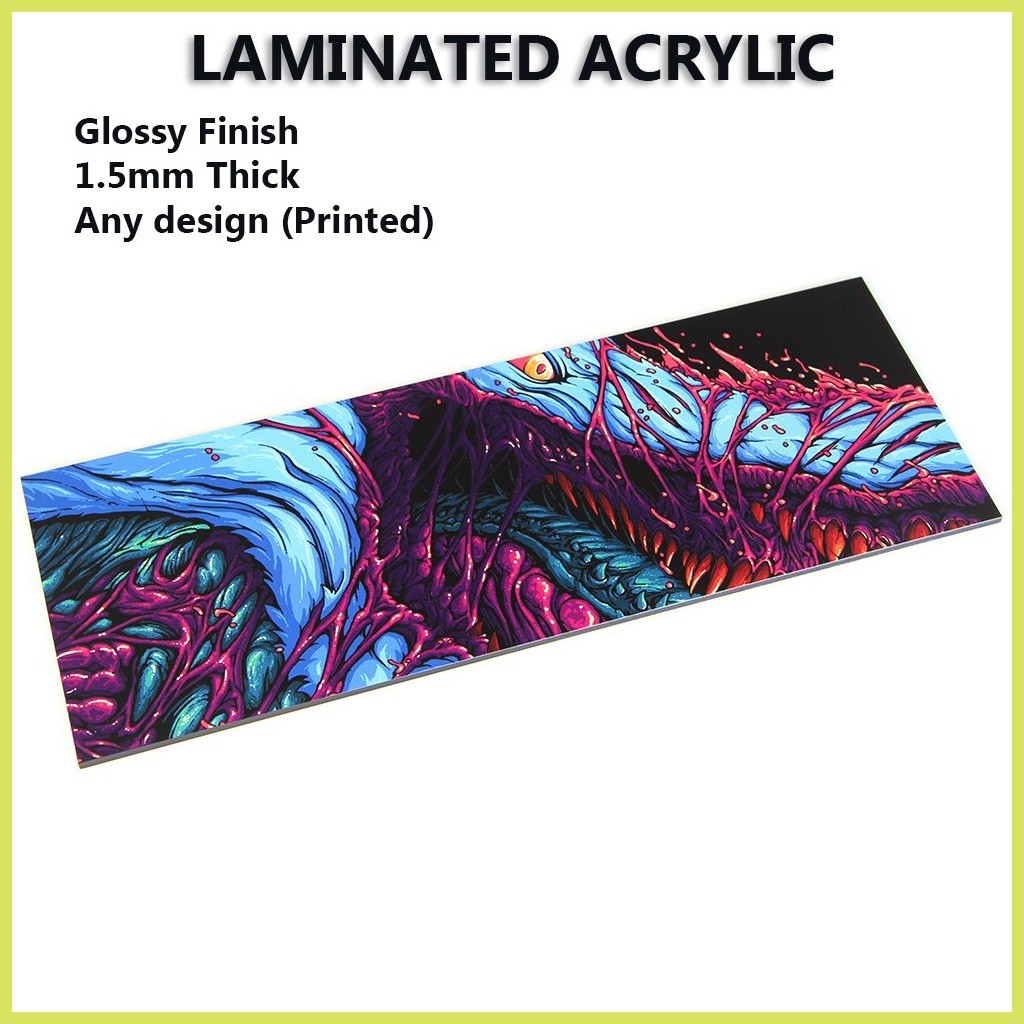 Custom GPU Backplate Any Size/Design - 1.5mm or 3mm - Please chat us ...